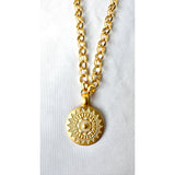 Gold Mandala Pendant Necklace | Gillian Inspired Designs