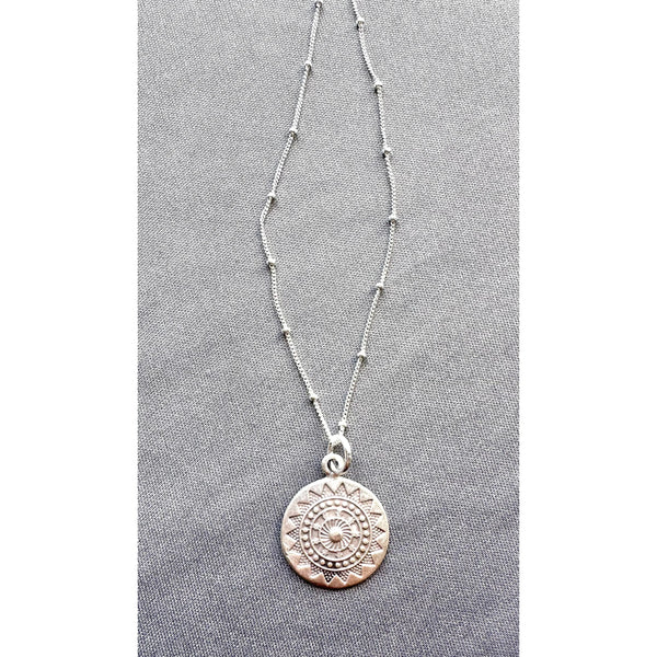 Mini Mandala Pendant Necklace | Gillian Inspired Designs