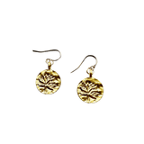 Blooming Lotus Flower Earrings (Gold or Silver) | Gillian Inspired Designs