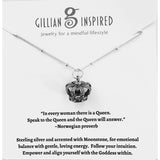 Queen (Crown) Necklace | Gillian Inspired Designs
