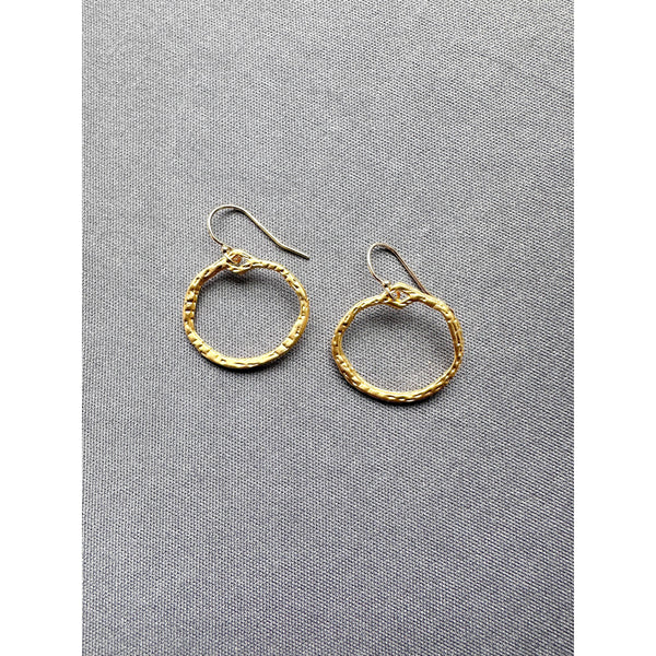 Touch of Gold earrings | Gillian Inspired Designs