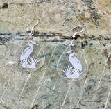 Blue Heron Earrings | Gillian Inspired Designs