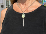 Dharma Silver Labradorite Pendant Necklace | Gillian Inspired Designs