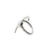 Goddess Crescent Moonstone Ring