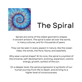 Spiral Drop Earrings | Gillian Inspired Designs