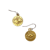 Evil Eye Earrings (Gold and Silver) | Gillian Inspired Designs