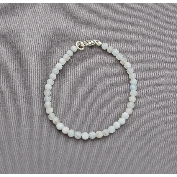 Mini Moonstone Beaded Bracelet | Gillian Inspired Designs