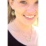 Moon Phase Arc Necklace | Gillian Inspired Designs