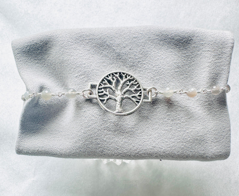 Tree of Life Labradorite Bracelet