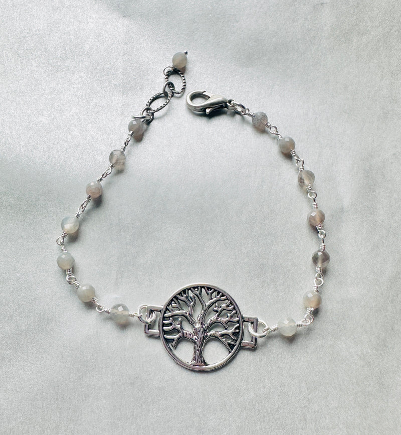 Tree of Life Labradorite Bracelet