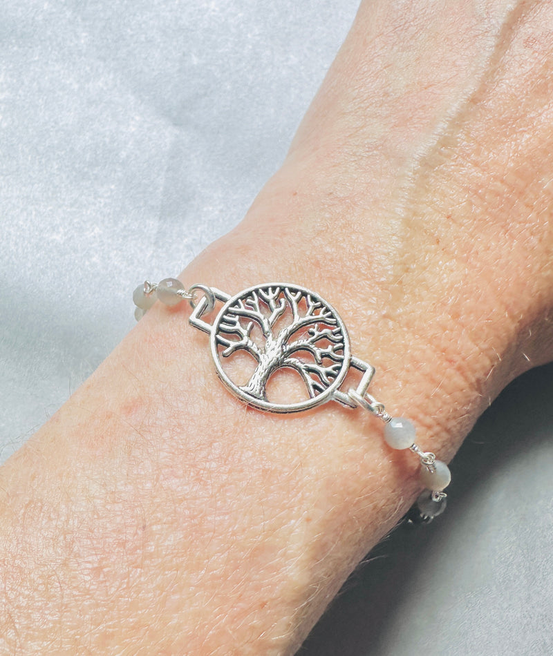 Tree of Life Labradorite Bracelet