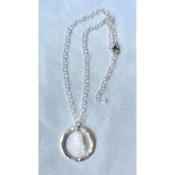 Zen Moonstone Cairn Necklace