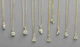Zodiac Sign Charm Necklace (Silver or Gold)
