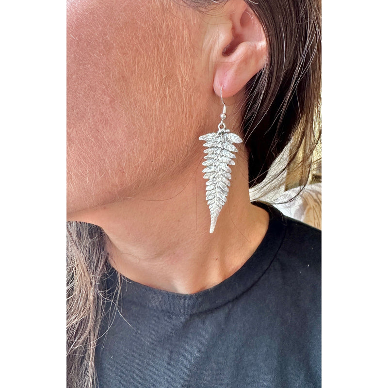 Fern Leaf Earrings | Gillian Inspired Designs