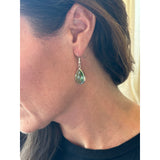 Peridot Teardrop Earrings | Gillian Inspired Designss