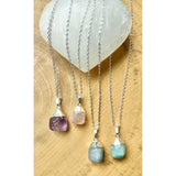 Gemstone Pendant Necklace | Gillian Inspired Designs