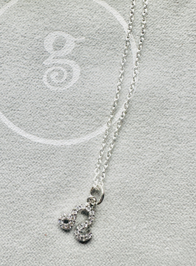 Zodiac Sign Charm Necklace (Silver or Gold)