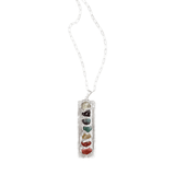 Selenite Spirit Chakra Silver Necklace | Gillian Inspired Designs