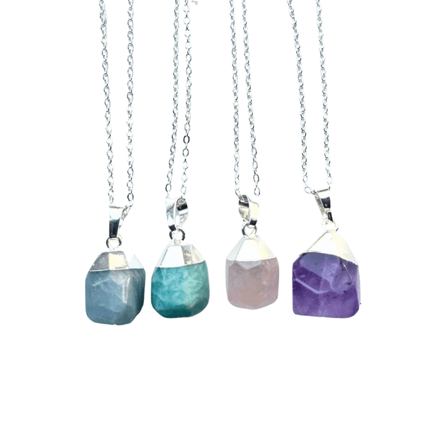 Gemstone Pendant Necklace | Gillian Inspired Designs