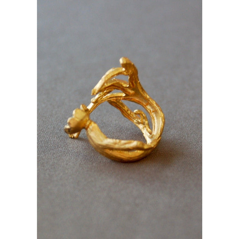 Gold Vine Ring | Gillian Inspired Designs