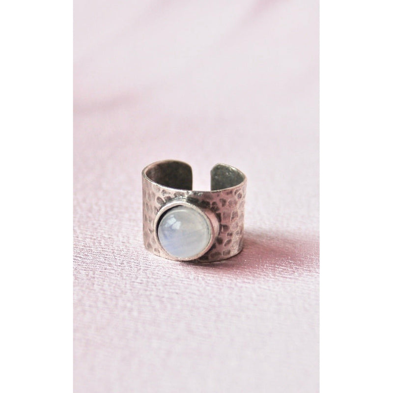 Full Moon Moonstone Ring | Gillian Inspired Designs