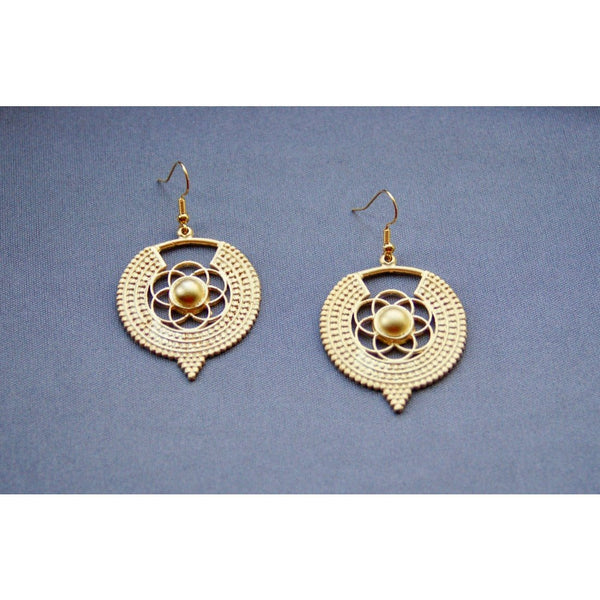 Seed of Life Earrings (Gold or Silver)
