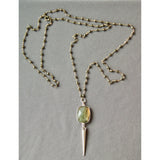 Dharma Silver Labradorite Pendant Necklace | Gillian Inspired Designs