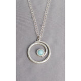 Larimar Swirl Necklace | Gillian Inspired Designs