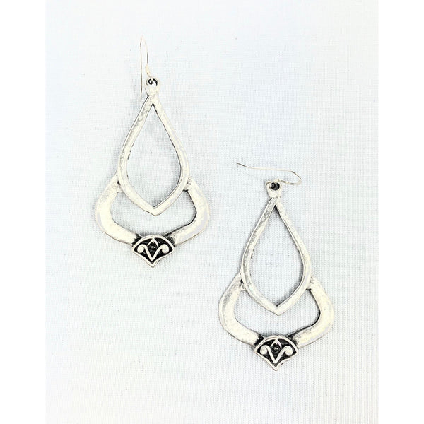 Diamond Lotus Earrings | Gillian Inspired Designs