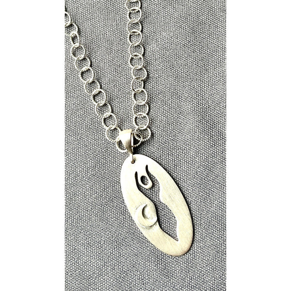Goddess and the Moon Necklace