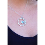 Larimar Swirl Necklace | Gillian Inspired Designs